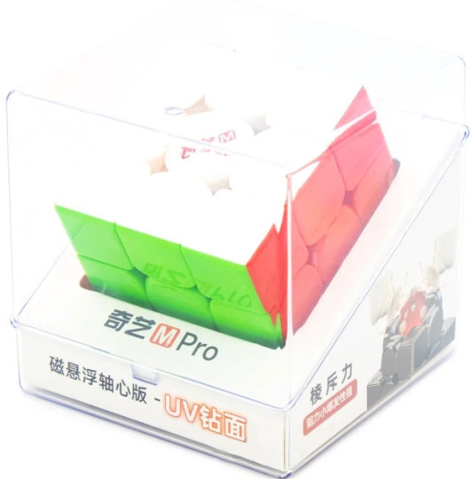 Кубик 3х3 QiYi MoFangGe MS Pro Maglev + Магнитный шар + UV покрытие